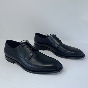 Hugo Boss 50513517-001 Oxford Dress‎ Shoes Men's 9.5 Black Leather Lace-up 8102